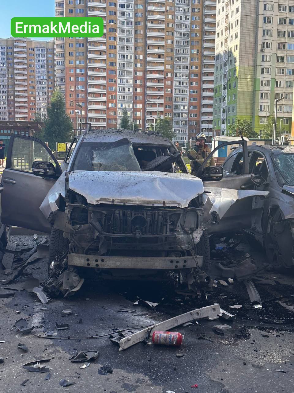 Врыв Крузака в столице