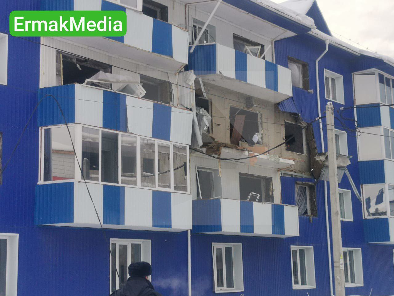 Хлопок газа в Якутии 