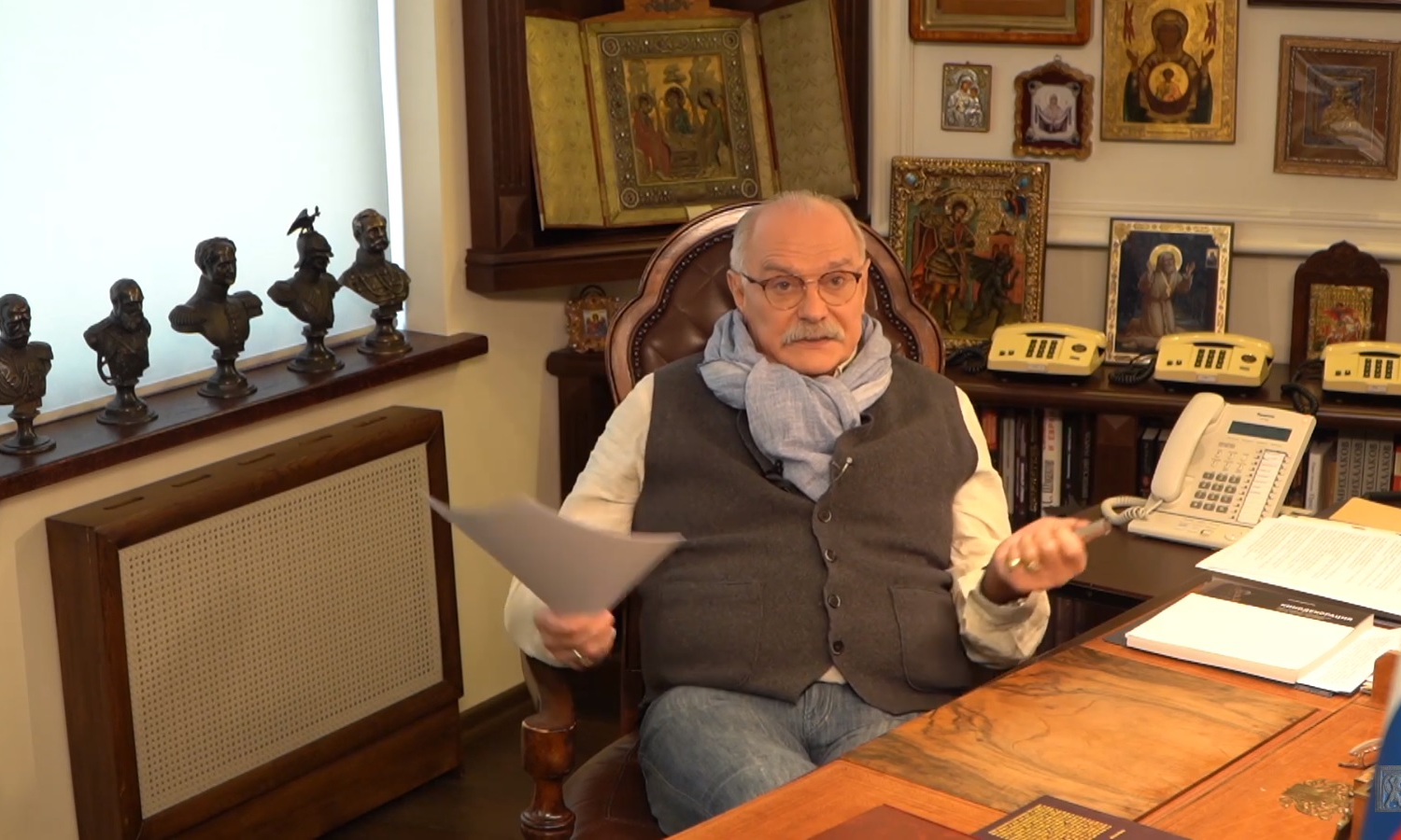 YouTube блокирует канал Никиты Михалкова из-за нарушения правил в отношении дискриминационных высказываний