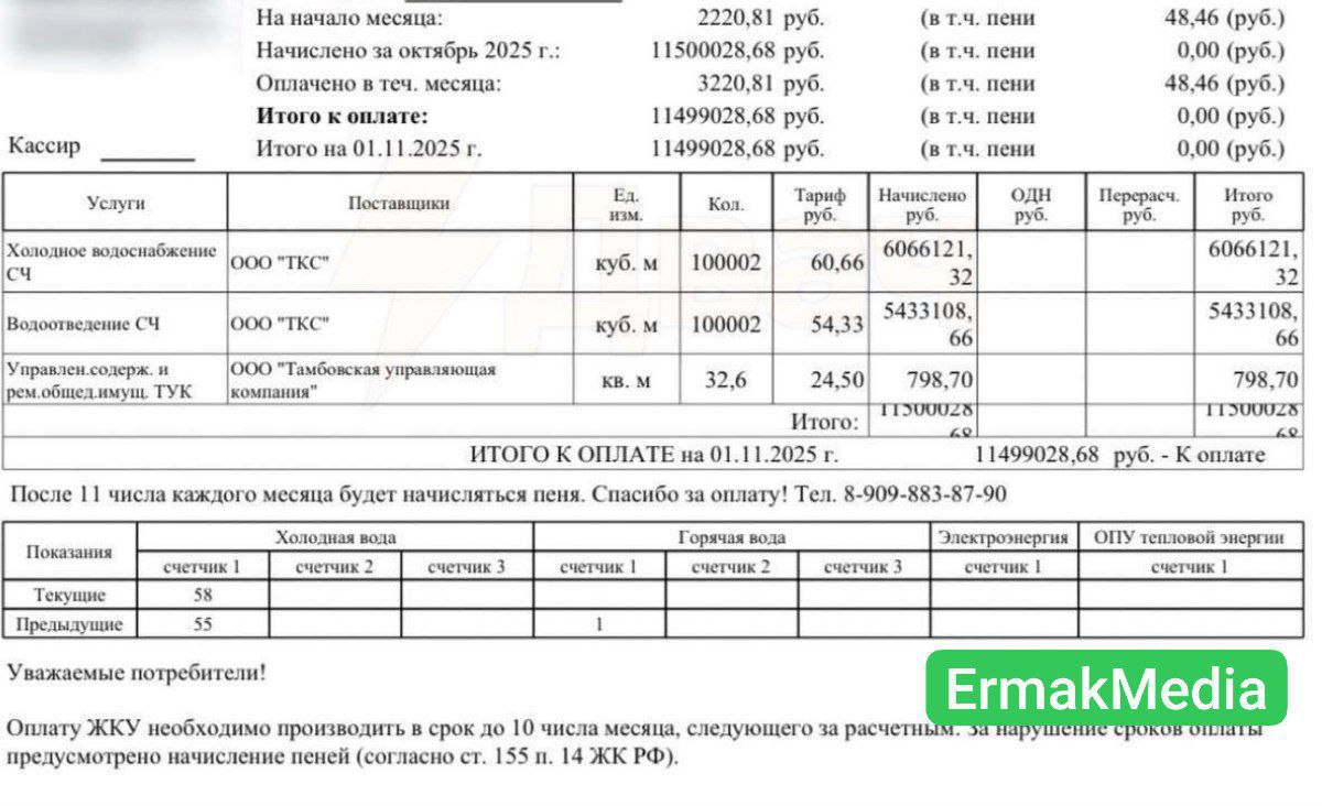 Вопросы по коммуналочке