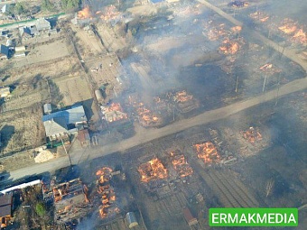 Сильнейшие пожары на Урале 