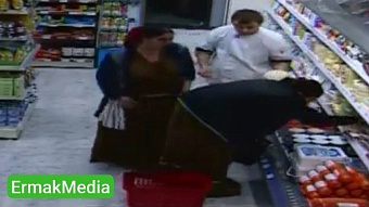 Тульские цыганки устроили потасовку в магазине 