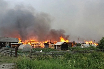 В Свердловской области сгорело около 40 домов 