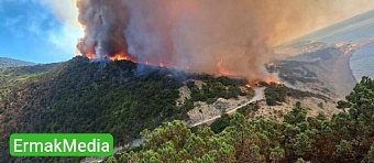 Пожары на юге страны 