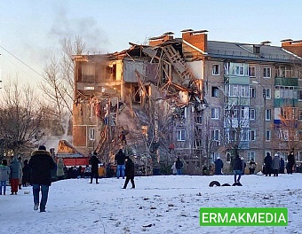 Взрыв газа в жилом доме под Тулой 