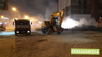 Авария на теплосети оставила жителей Братска без тепла 