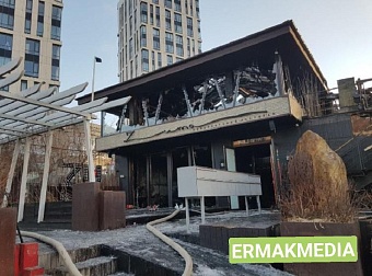 Пожар в одном из лучших российских ресторанов 