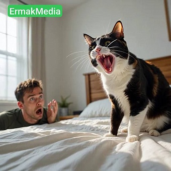 Новость из мира котов 