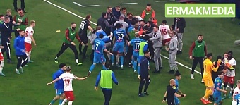 Драка между Зенитом и Спартаком 