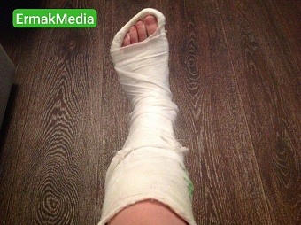 Школьники при эвакуации переломали себе ноги