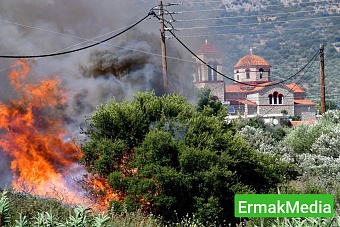 Греция не справится с пожарами без России 