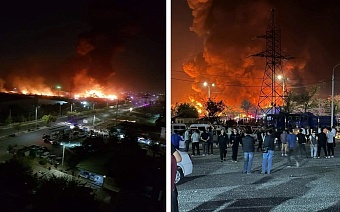 Крупный взрыв на таможенном складе в Ташкенте: один человек погиб, 163 пострадали