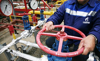Газпром подает газ для Европы через Украину, уровень подачи снижается с начала года 